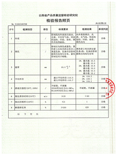 麻豆免费视频APPPE給水管110x1.6MPa第2頁